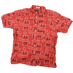 Surf Pendleton Allover Print Button Down Summer Shirt